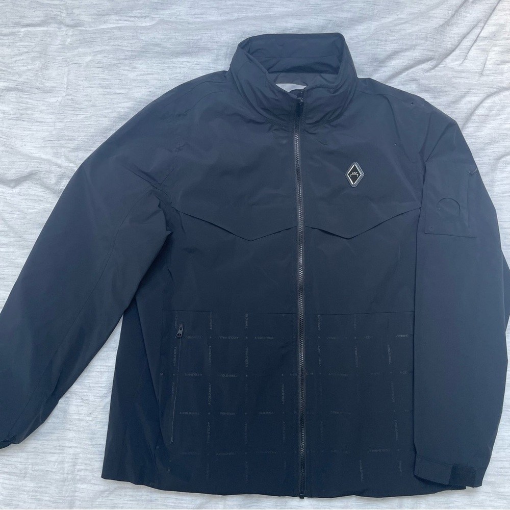 A-Cold-Wall* Black Rhombus Grasmoor Storm Coat size L